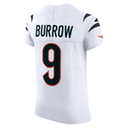 Kooe C.Bengals #9 Joe Burrow White Vapor F.U.S.E. Elite Stitched Jerseys