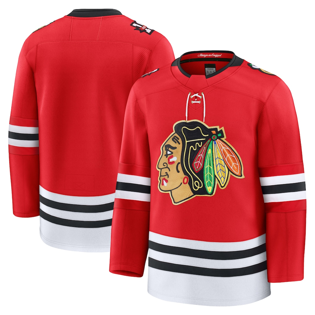 Kooe C.Blackhawks Red Centennial Premium Jerseys
