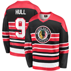 Kooe C.Blackhawks #9 Bobby Hull Red Premier Breakaway Retired Player Jerseys