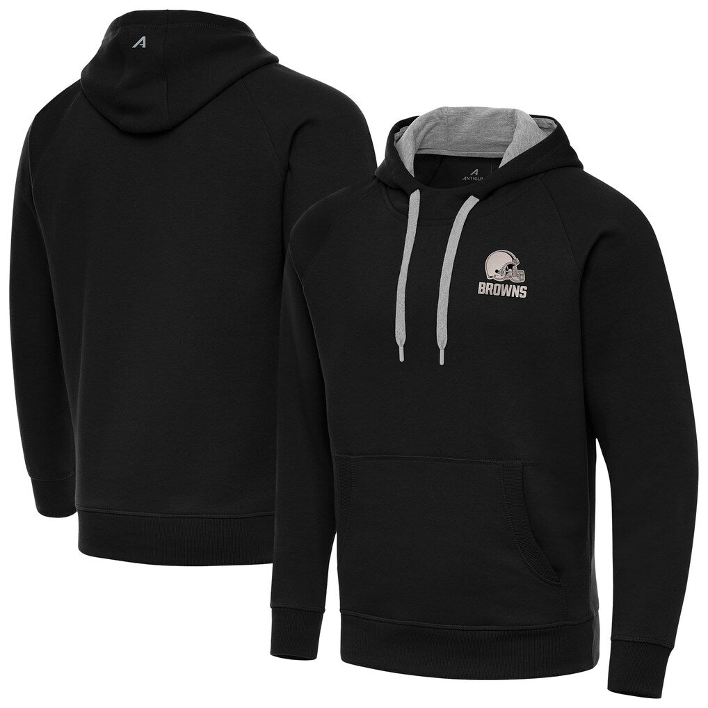 Kooe C.Browns Black Brushed Carbon Pullover Hoodie Blank Player Limited Stitched Jerseys