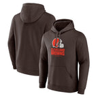 Kooe C.Browns Brown Primetime Lockup Pullover Hoodie Blank Player Stitched Jerseys