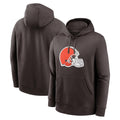 Kooe C.Browns Brown Primetime Logo Hoodie Blank Player Limited Stitched Jerseys