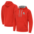 Kooe C.Browns Orange Brushed Carbon Pullover Hoodie Blank Player Limited Stitched Jerseys