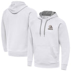 Kooe C.Browns White Brushed Carbon Pullover Hoodie Blank Player Limited Stitched Jerseys