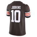 Kooe C.Browns #10 Quinshon Judkins Brown 2025 Draft Game Stitched Jerseys
