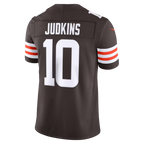 Kooe C.Browns #10 Quinshon Judkins Brown 2025 Draft Game Stitched Jerseys