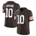 Kooe C.Browns #10 Quinshon Judkins Player Brown Color Vapor Untouchable Limited Home Game Stitched Jerseys