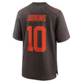 Kooe C.Browns #10 Quinshon Judkins Player Brown Game Stitched Jerseys