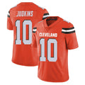 Kooe C.Browns #10 Quinshon Judkins Player Orange Alternate Vapor Untouchable Limited Home Game Stitched Jerseys