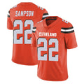 Kooe C.Browns #22 Dylan Sampson Player Orange Alternate Vapor Untouchable Limited Home Game Stitched Jerseys