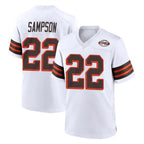 Kooe C.Browns #22 Dylan Sampson Player White Alternate Home Game Stitched Jerseys