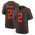 Kooe C.Browns #2 Shedeur Sanders Player Brown Alternate Home Game Stitched Jerseys