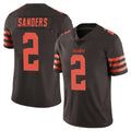 Kooe C.Browns #2 Shedeur Sanders Player Browns Color Rush Limited Home Game Stitched Jerseys