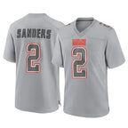 Kooe C.Browns #2 Shedeur Sanders Player Gray Atmosphere Fashion Game Stitched Jerseys