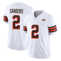 Kooe C.Browns #2 Shedeur Sanders Player White Limited Vapor F.U.S.E. Alternate Game Stitched Jerseys