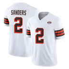Kooe C.Browns #2 Shedeur Sanders Player White Limited Vapor F.U.S.E. Alternate Game Stitched Jerseys