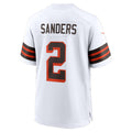 Kooe C.Browns #2 Shedeur Sanders White Alternate Game Stitched Jerseys