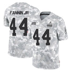 Kooe C.Browns #44 Harold Fannin Jr. Player Arctic Camo Salute to Service Limited Home Game Stitched Jerseys