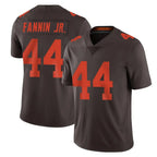 Kooe C.Browns #44 Harold Fannin Jr. Player Browns Color Rush Limited Home Game Stitched Jerseys