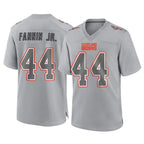 Kooe C.Browns #44 Harold Fannin Jr. Player Gray Atmosphere Fashion Game Stitched Jerseys