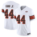 Kooe C.Browns #44 Harold Fannin Jr. Player White Limited Vapor F.U.S.E. Alternate Game Stitched Jerseys