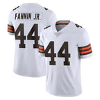 Kooe C.Browns #44 Harold Fannin Jr. Player White Vapor Untouchable Limited Home Game Stitched Jerseys