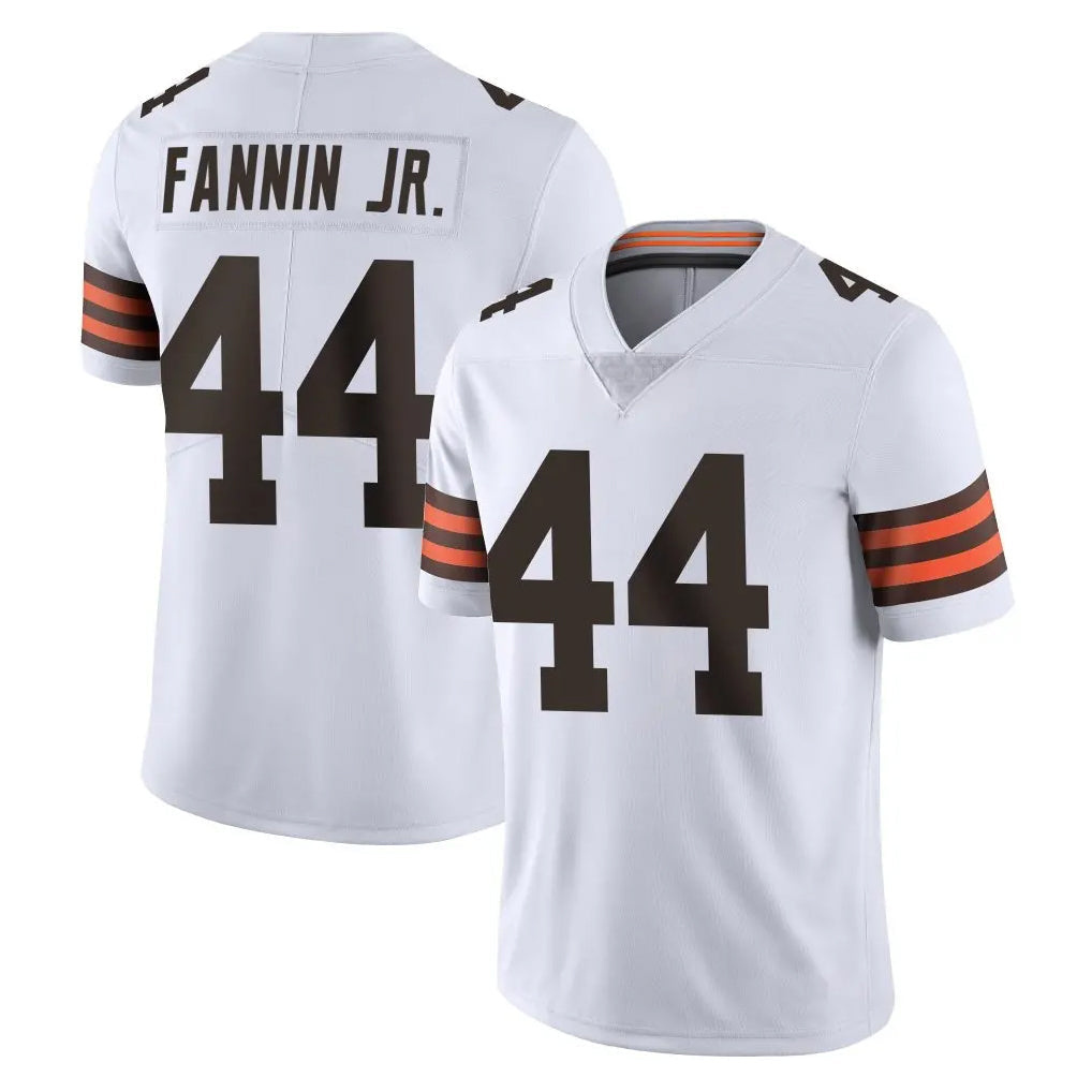 Kooe C.Browns #44 Harold Fannin Jr. Player White Vapor Untouchable Limited Home Game Stitched Jerseys