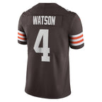 Kooe C.Browns #4 Deshaun Watson Brown Vapor Limited Stitched Jerseys