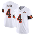Kooe C.Browns #4 Deshaun Watson Player White Limited  Vapor 1946 Collection Alternate Game Stitched Jerseys