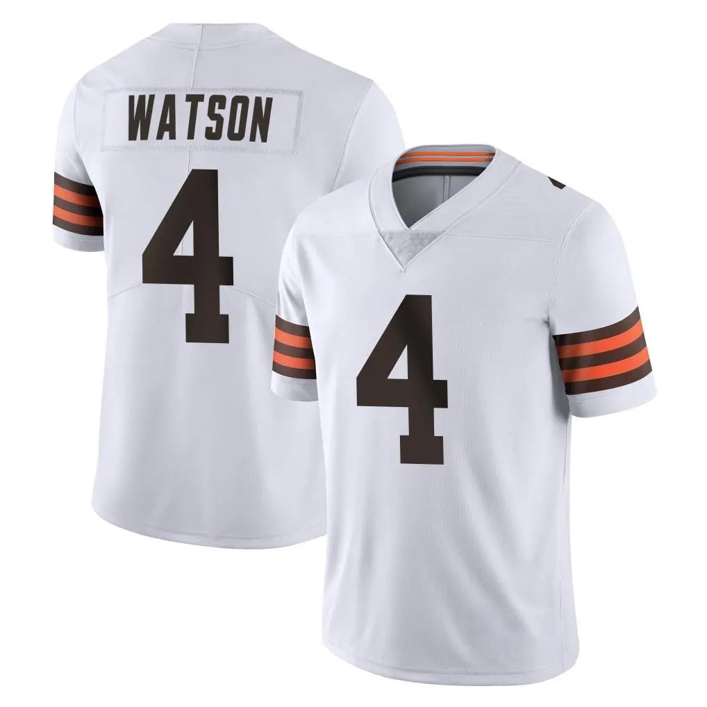 Kooe C.Browns #4 Deshaun Watson Player White Vapor Untouchable Limited Home Game Stitched Jerseys