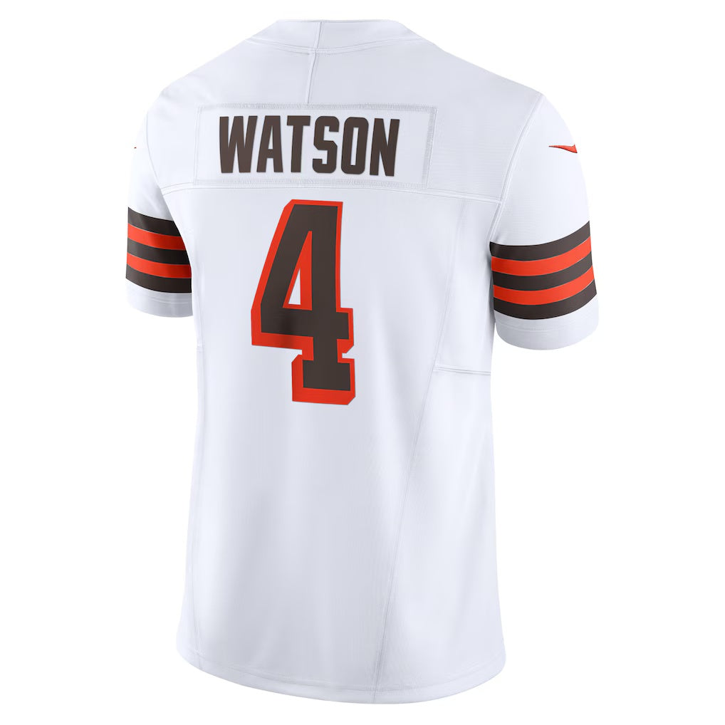 Kooe C.Browns #4 Deshaun Watson White Vapor F.U.S.E. Limited Stitched Jerseys