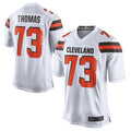 Kooe C.Browns #73 Joe Thomas Player White Limited Home Game Stitched Jerseys