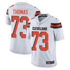 Kooe C.Browns #73 Joe Thomas Player White Vapor Limited Home Game Stitched Jerseys