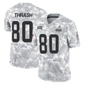 Kooe C.Browns #80 Jamari Thrash Player Arctic Camo Salute to Service Limited Home Game Stitched Jerseys