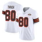 Kooe C.Browns #80 Jamari Thrash Player White Limited  Vapor 1946 Collection Alternate Game Stitched Jerseys