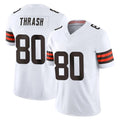 Kooe C.Browns #80 Jamari Thrash Player White Vapor F.U.S.E. Limited Home Game Stitched Jerseys