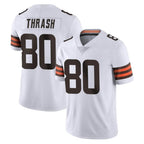 Kooe C.Browns #80 Jamari Thrash Player White Vapor Untouchable Limited Home Game Stitched Jerseys