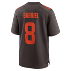 Kooe C.Browns #8 Dillon Gabriel Player Brown Game Stitched Jerseys
