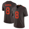 Kooe C.Browns #8 Dillon Gabriel Player Browns Color Rush Limited Home Game Stitched Jerseys