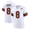Kooe C.Browns #8 Dillon Gabriel Player White Alternate Home Game Stitched Jerseys