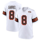 Kooe C.Browns #8 Dillon Gabriel Player White Alternate Home Game Stitched Jerseys
