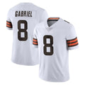 Kooe C.Browns #8 Dillon Gabriel Player White Vapor Untouchable Limited Home Game Stitched Jerseys