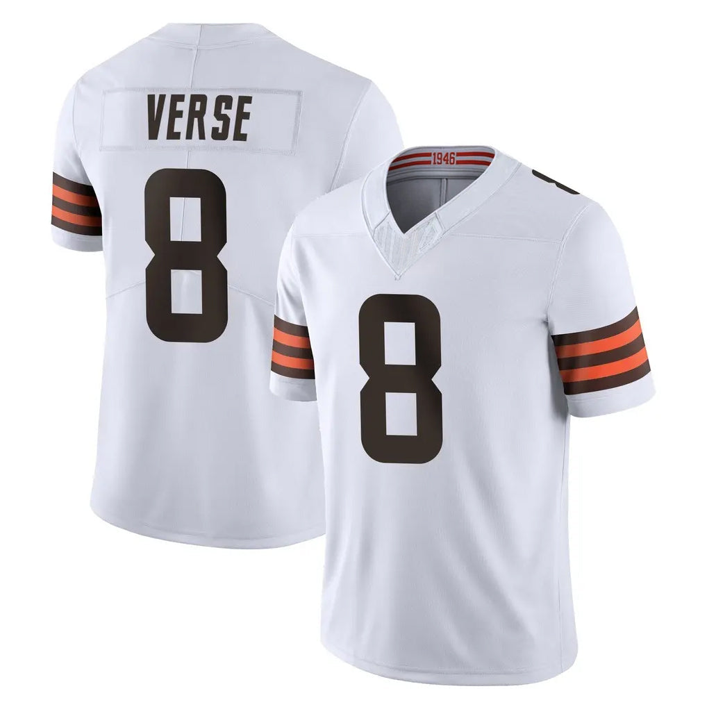 Kooe C.Browns #8 Jared Verse Player White Vapor F.U.S.E. Limited Home Game Stitched Jerseys