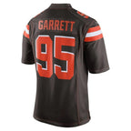 Kooe C.Browns #95 Myles Garrett Player Brown Game Stitched Jerseys