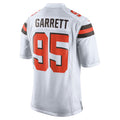 Kooe C.Browns #95 Myles Garrett Player White Game Stitched Jerseys