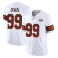 Kooe C.Browns #99 Julian Okwara Player White Limited  Vapor 1946 Collection Alternate Game Stitched Jerseys