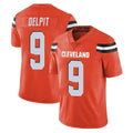 Kooe C.Browns #9 Grant Delpit Player Orange Alternate Vapor Untouchable Limited Home Game Stitched Jerseys