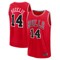 Kooe C.Bulls #14 Matas Buzelis Red Fast Break Replica Player Jerseys - Icon Edition