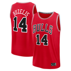 Kooe C.Bulls #14 Matas Buzelis Red Fast Break Replica Player Jerseys - Icon Edition