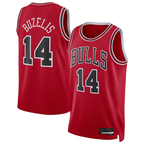 Kooe C.Bulls #14 Matas Buzelis Red Swingman Player Jerseys - Icon Edition